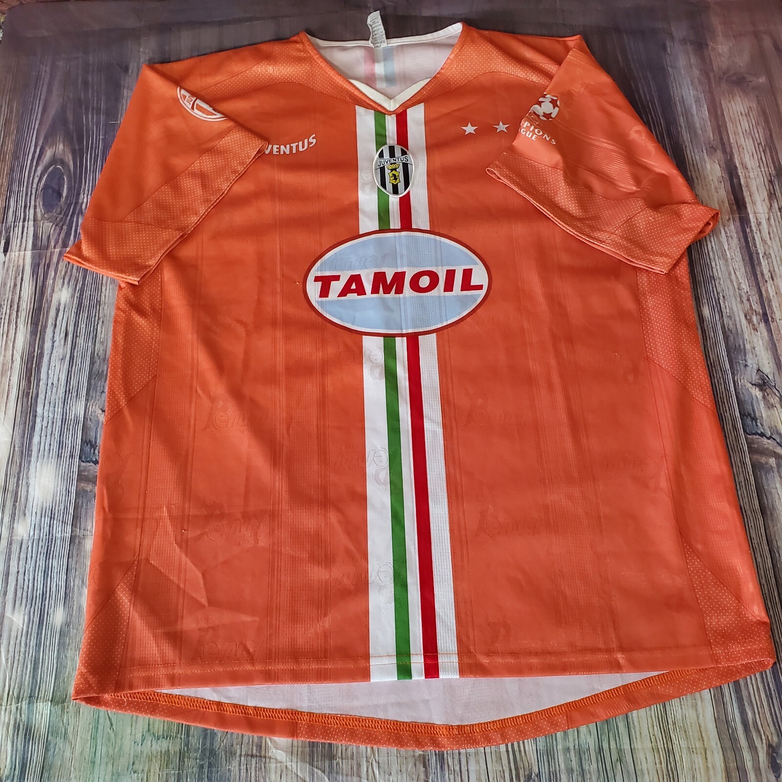 Vintage Juventus Soccer Jersey Futbol Remini Champions League No Size Tag