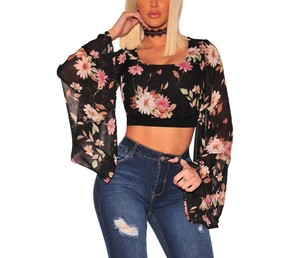 blusas estampadas elegantes