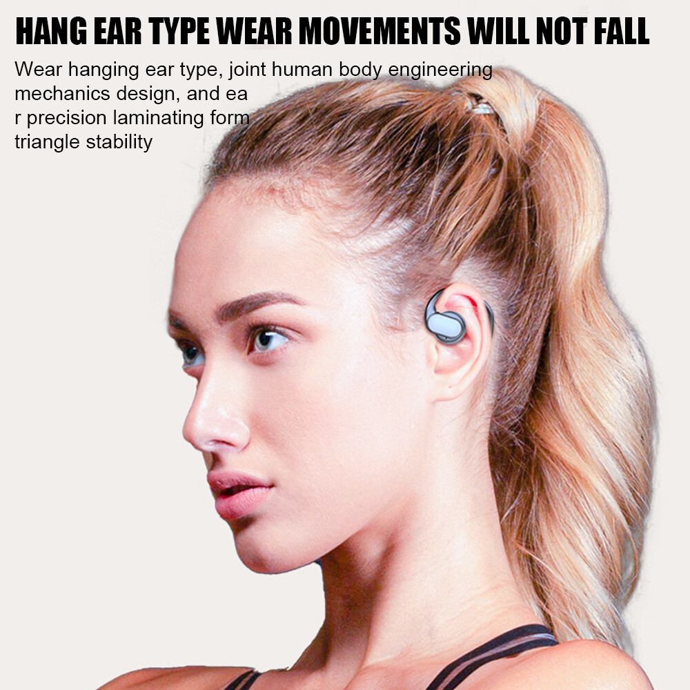 Wireless Bluetooth Earphones Sports Headphones Ear Hook Running Earbuds
