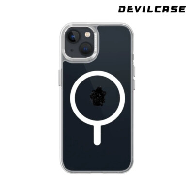 Original DEVILCASE Guardian Mag Phone Case (Silver) for Apple iPhone 15 Pro 6.1''