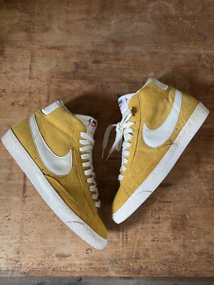 2010 Nike Blazer Suede Mustard Gold Dart 344344-700 Offwhite Supreme Stussy Sb