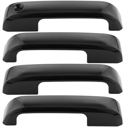 For 2015 2016 2017-2019 2020 Ford F150 Gloss Black Door Handle Covers F-150 PA - Picture 4 of 5