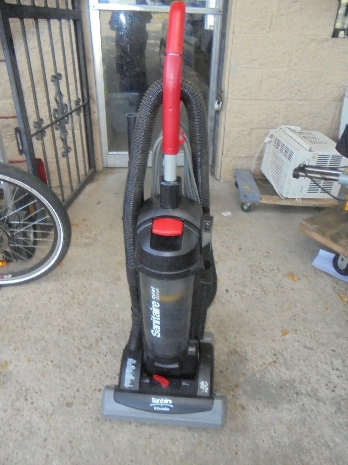 Sanitaire Bagless/Cyclonic Vacuum with HEPA Filtration Red SC5845 Type B  23169114395 | eBay