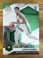 2020-21 PANINI MOSAIC RC NBA DEBUT AARON NESMITH #279 BOSTON CELTICS