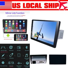 Single 1 Din 9" Car Stereo Radio MP5 Player FM USB Touch Screen Bluetooth +MIC
