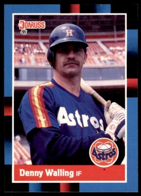 1988 Donruss - Denny Walling #384 Houston Astros Baseball Card