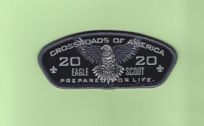 CROSSROADS OF AMERICA COUNCIL 2020 EAGLE SCOUT CSP * 400 ISSUED