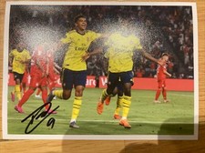 Tyreece John-Jules Arsenal Hand Signed 7x5 bordered photo Autograph