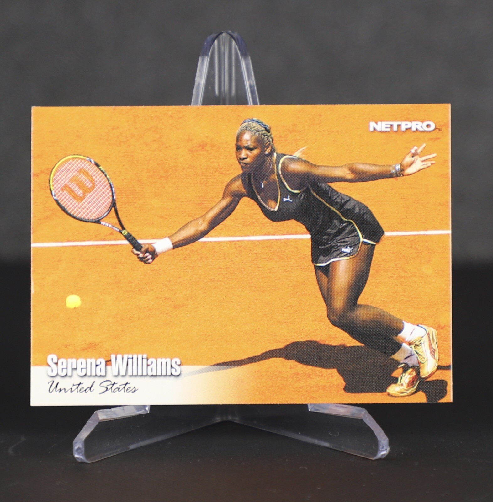 2003 Netpro Serena Williams #1 Rookie Card Tennis