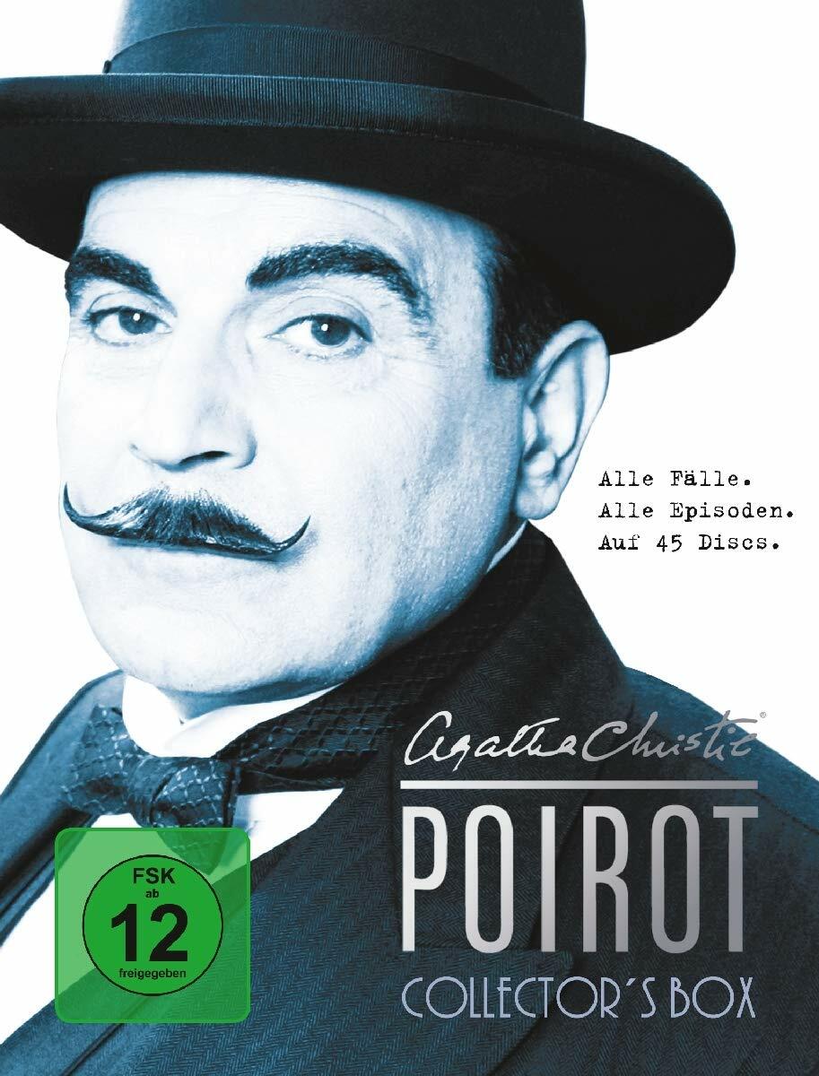 Agatha Christie Poirot Collectors Box David Suchet Limited 45 DVD