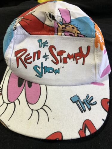 Ren And Stimpy Hat Vintage Nickelodeon