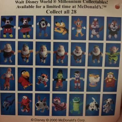 New McDonald's Walt Disney Millenium 2000 Collection set of 27 | eBay