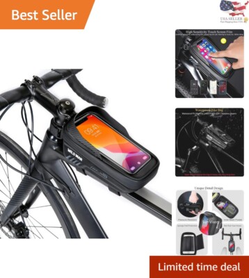 Bike Phone Holder Bag Waterproof Lightweight