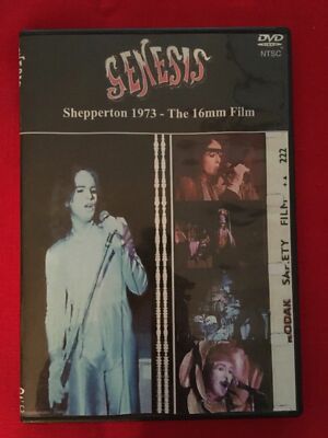 GENESIS LIVE AT THE SHEPPERTON STUDIOS - 1973 - RARE DVD