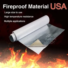 Heat Shield Adhesive Backed Mat  Heat Insulation Sheet Reflective for Hose Pipe