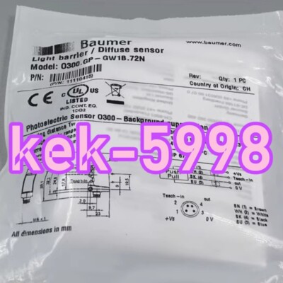 1PC Neu Baumer O300.GP-GW1B.72N sensor #CL