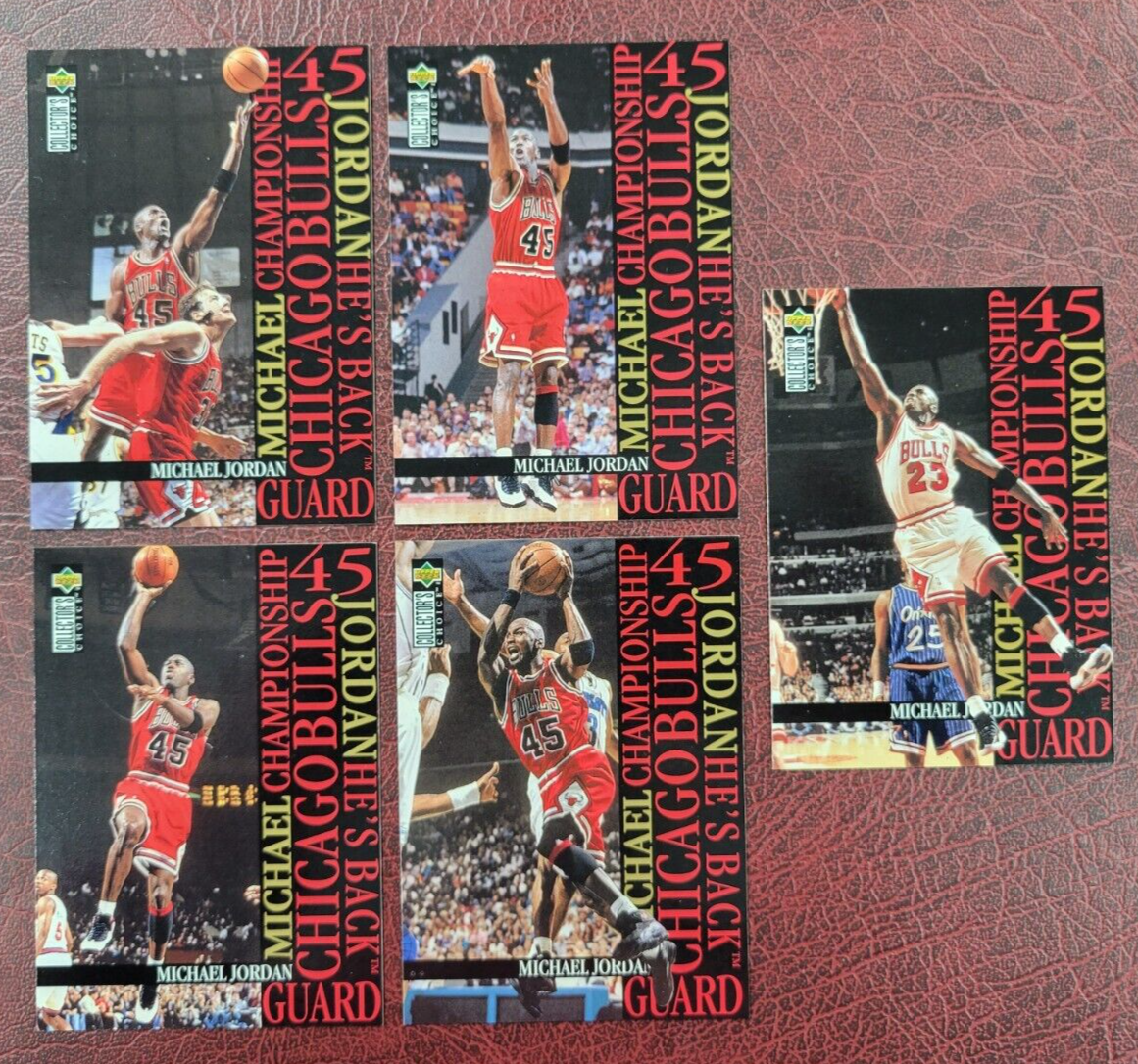Michael Jordan 1995-96 COLLECTOR'S CHOICE 