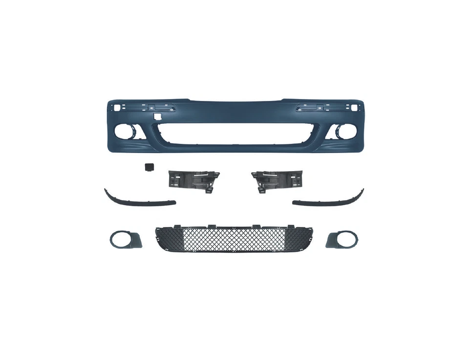 Kit de cubierta de parachoques delantero Fit 1996-2003 BMW E39 serie 5 estilo M5 Foto 4 de 4