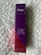 Gap Essentials Peony And Cotton Eau De Parfum 3.4 Oz (RARE)