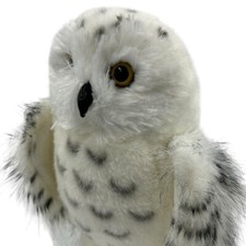 Snow Owl Plush Woodland Forest White Spotted Douglas Cuddle Toy Stuffed Animal