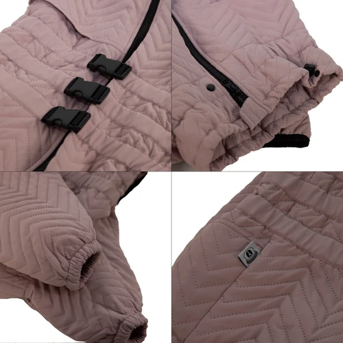 Dog Winter Coat 4 Legs Covered Windproof Waterproof Reflective Warm Dog Clothing - Picture 46 of 65
