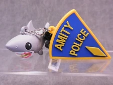 JAWS NEW * Amity Police Clip - Chase * Blind Bag Key 50th Anniversary Monogram