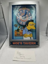 The Simpsons "It's Duff Time" Moe's Tavern 2003 FOR PARTS ONLY. Please Read