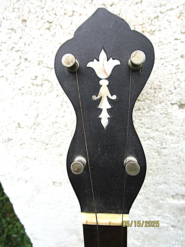 VINTAGE PERFACKTONE TENOR BANJO, 1920'S, 10 3/4" " HEAD, TONE RING - Image 2 of 4