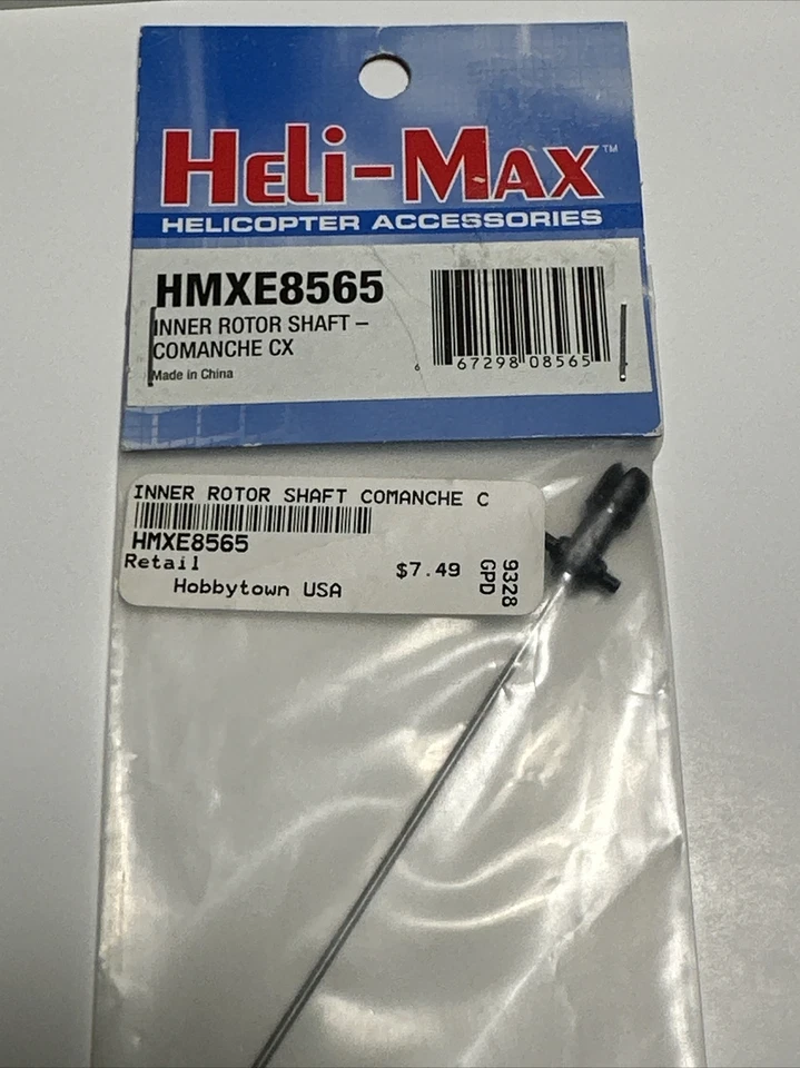HELI-MAX Inner Rotor Shaft HMXE8565 Comanche CX Helicopter NEW RC Part - Image 2 of 4
