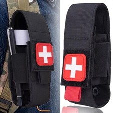 Tactical CAT Tourniquet Holder Molle Trauma Medcial Shears Holster TQ Pouch