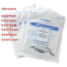 AZDENT Dental Ortodoncia Resortes cerrados 010/012 Longitud 6/9/12MM treatment