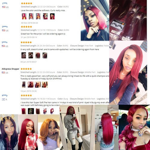 Brazilian Kinky Human Hair Weave Bundles Non-Remy Hair Extensions 1/3/4PCS - Bild 6 von 14