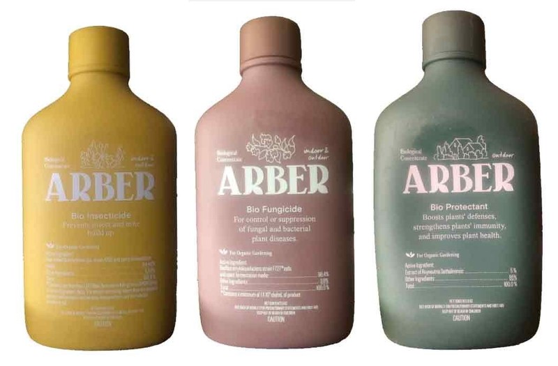 ARBER BIO INSECTICIDE FUNGICIDE PROTECTANT GARDEN PLANT CARE Makes 15 gallons ea
