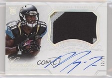 2014 Panini National Treasures Century Silver 12/25 Marqise Lee Patch Auto 4wf