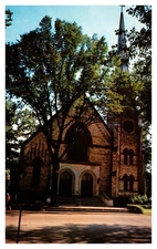 Postcard WI Delavan - St. Andrews Catholic Church