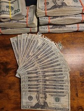 20 X 10pcs Aged 5 Samples High Quality Movie Prank Music Video Play Money