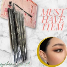 Eyebrow Pencil Waterproof  Natural Hair Stroke Brow Pencil  Liner Tattoo Makeup