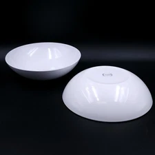 Corning Centura Soup/Cereal Bowls White 6.25 in Set of 2 Pyroceram Vintage