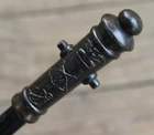 New ListingGAR Civil War Veteran Cannon Barrel Topped Cane Walking Stick