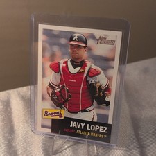 2002 Topps Heritage - Javy Lopez #201