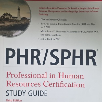 Sybex PHR/SPHR Human Resources Certification Study Guide 3rd Ed Anne Bogardus