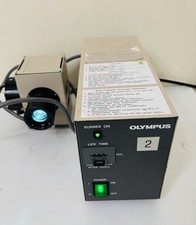 Olympus Fluorescence BH2 IMT2 Microscope 100w HBO Housing Lamp and Power Supply 