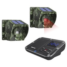 800m Solar Outdoor Infrared Powered Driveway Alarm Anti-Theft Induction Wireless