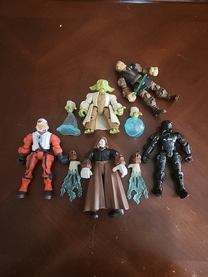 Star Wars Hero Mashers,Yoda, Emperor Palpatine, Rebel Pilot, And More 