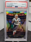 2019 PANINI SELECT SILVER PRIZM #1 TOM BRADY CARD PATRIOTS *PSA 10*