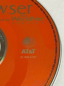 ****Vintage SEGA Dreamcast Web Browser (Sega Dreamcast, 1999) AT&T Plant Web****