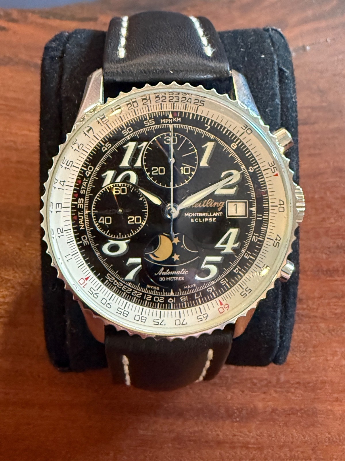 Breitling Navitimer Montbrillant Eclipse Moonphas… - image 2