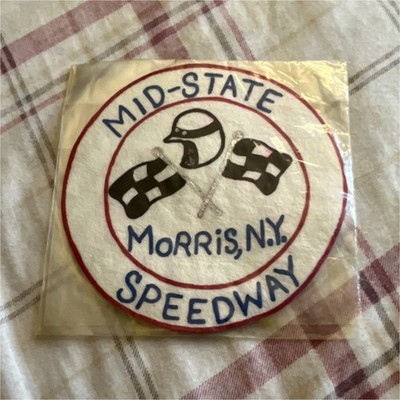 Mid-State Speedway Morris NY Collectible Racing Patch Memorabilia