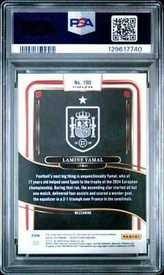 2024-25 Panini Select Fifa - Mezzanine Lamine Yamal #190