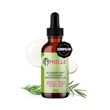 Mielle Organics Rosemary & Mint Hair Oil, Split Ends & Dry Scalp Treatment